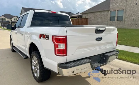 2020 Ford F150 Supercrew из США, поврежденный, VIN 1FTEW1E43LKD60412